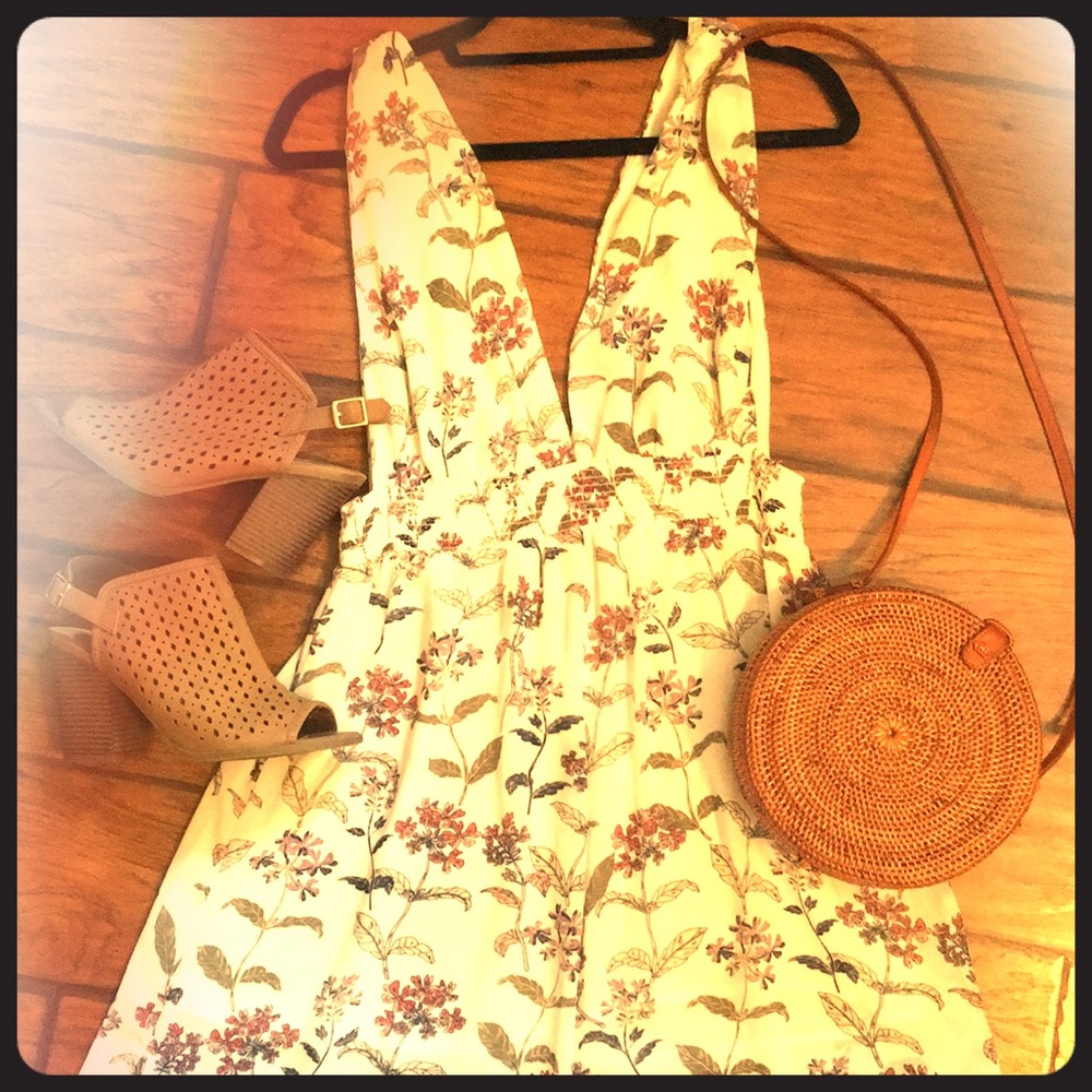 Floral maxi dress